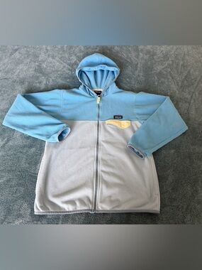 Patagonia Youth Micro D Snap-T Fleece Jacket Large 12 Full Zip Fleece Outdoor